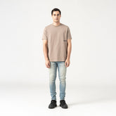 APPLEJACK T-SHIRT MEN TAUPE GRAY